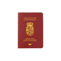 Cobrir de Passaporte de Rheinbergen - Burgundy