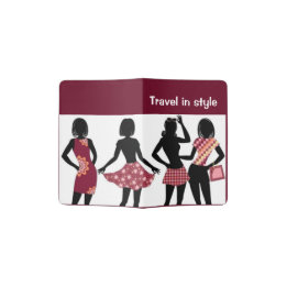 CAPA PARA PASSAPORTE COLEÇÃO RAINHA DA MODA