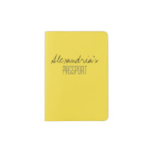 Cor Sólida Amarela Sunny Brilhante Personalizada