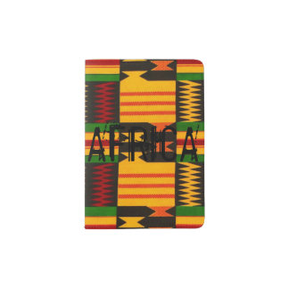 Capa Para Passaporte Étnico do Impressão Design de Passaporte Africano