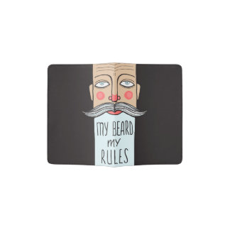 Capa Para Passaporte Minha Barba, Meu Passaporte de Regras