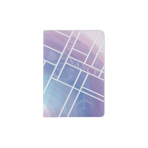 Nancy Passport Holder Pink Eye Viagem