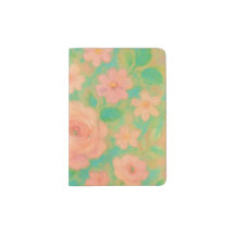 Painterly Floral Rose Pattern Art