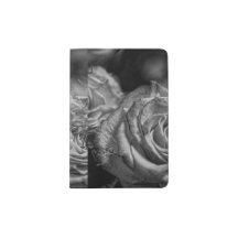 Rosas brancas e pretas