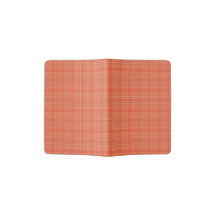Tartan Xadrez Orange, Red & White No. 56