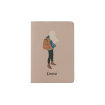 Titular Personalizado de Passaporte de Recorte