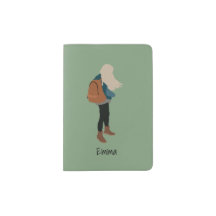 Titular Personalizado de Passaporte de Recorte