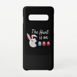 Capa Para Samsung Galaxy A caça é na Caça do Ovo Coelho da Páscoa<br><div class="desc">Felz pascoa de um coelhinho fofo de Páscoa com ovos coloridos de Páscoa. Uma partida perfeita para celebrar a próxima Páscoa. É hora de pegar seu ovo de Páscoa. Bom para os jovens e os velhos.</div>