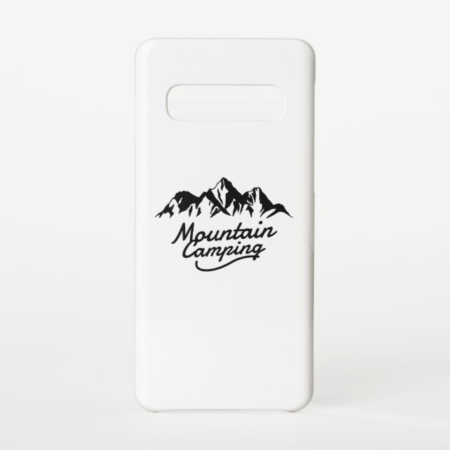 Capa Para Samsung Galaxy Acampamento nas montanhas (Verso)