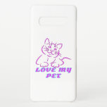 CAPA PARA SAMSUNG GALAXY ADORA MEU GATO DE PINCO DE PINO<br><div class="desc">ADORO O MEU GATO DE PINCO. Um design incrível que ajustado para familiares e parentes que amam animais e personagens ANIME. Também pode ser apresentado como um presente para seu pai,  avô,  MÃE,  AVÓ,  tio,  TIA,  IRMÃ ou irmão.</div>