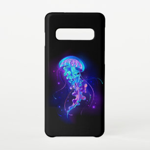 Capa Para Samsung Galaxy Água-viva brilhante a cores
