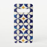 Capa Para Samsung Galaxy Azulejos Portugueses - Azulejo Pattern Design<br><div class="desc">A mão pintou azulejos tradicionais de Portugal. Padrão de perfeição. Trabalho de arte de azulejo de padrão geométrico azulejo azul,  branco e amarelo. O design de padrão decorativo perfeito.</div>