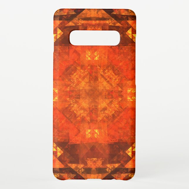 Capa Para Samsung Galaxy Bênção de Abstrato Art brilhante (Verso)