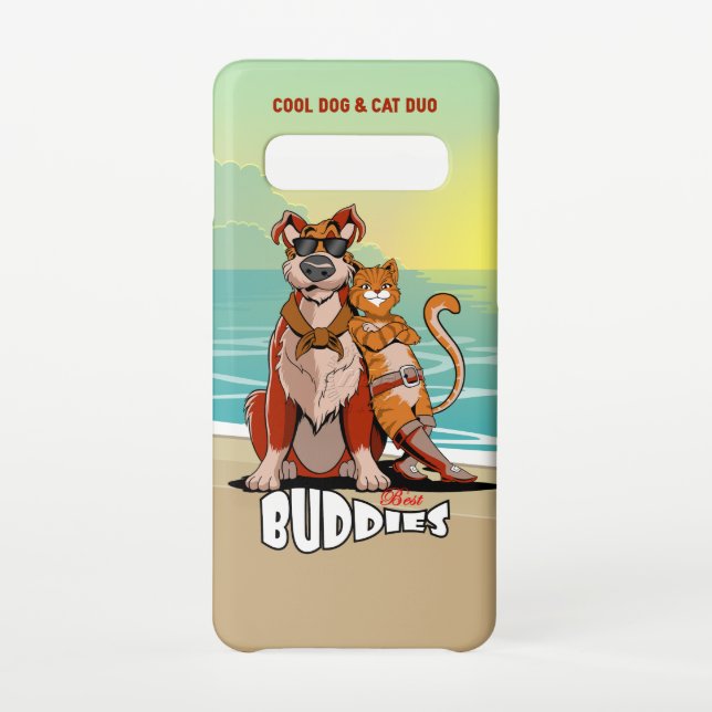 Capa Para Samsung Galaxy Best Buddy |  (Verso)