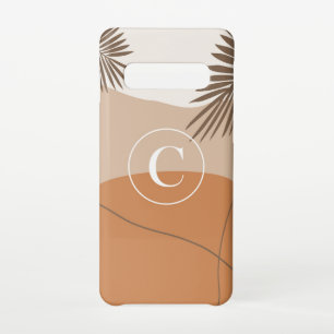 Capa Para Samsung Galaxy C - Monograma inicial - letra C Design abstrato
