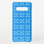 Capa Para Samsung Galaxy Capa de telefone de Trellis Azul do Conjunto de Ja<br><div class="desc">Adicione um esboço de Primaveras de Palma modernos do século médio a qualquer lugar que você vá com esta capa de telefone com padrão de Retro Jet Set Blue Trellis. Foi inspirado por blocos de brisa de concreto antigos. A tomada desconstruída da arquitetura dos anos 50 dará uma sensação instantânea...</div>