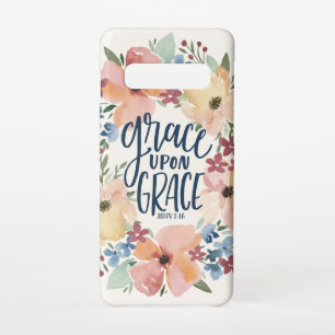 Capa Para Samsung Galaxy Capa de telefone floral de Escritura