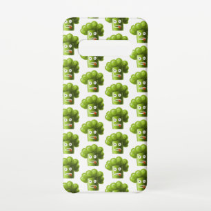 Capa Para Samsung Galaxy Cartoon Engraçado Brócolis Padrão Vegan Vegetarian