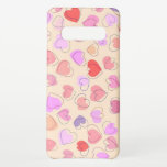 Capa Para Samsung Galaxy Cartoon Hearts<br><div class="desc">Nosso caso mais econômico ainda! Este caso fino e leve é a maneira perfeita de adicionar seu próprio toque ao seu telefone. Construído a partir de policarbonato e disponível em um acabamento brilhante ou mate, este caso ajuda a proteger sem adicionar massa. Projetado para o Samsung Galaxy S10e feito com...</div>