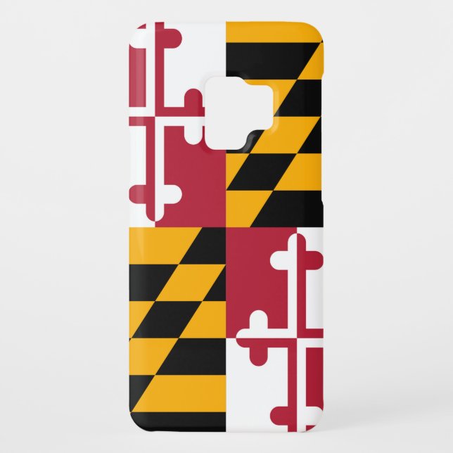 Capa Para Samsung Galaxy, Case-Mate A bandeira do estado de Maryland projeta (Verso)