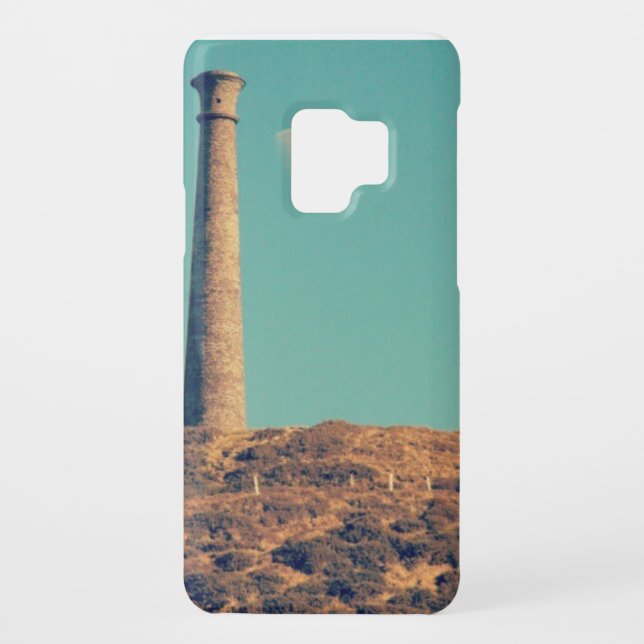 Capa Para Samsung Galaxy, Case-Mate A Lua e uma Torre: Aberystwyth (Verso)