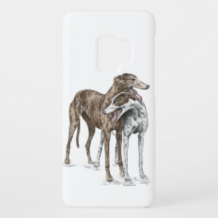 Capa Para Samsung Galaxy S9 Case-Mate Arte do cão de dois amigos do galgo