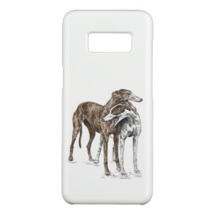 Capa Case-Mate Samsung Galaxy S8 Arte do cão de dois amigos do galgo