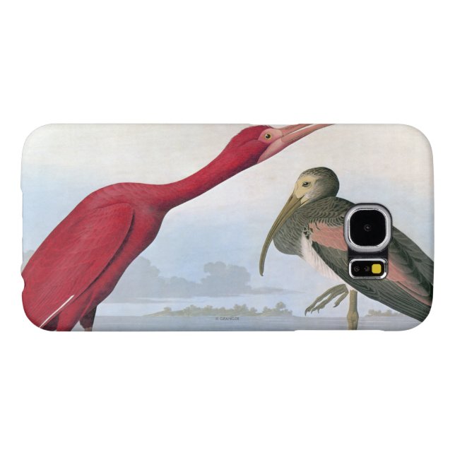 Capa Para Samsung Galaxy, Case-Mate Audubon: Escarlate dos íbis (Verso Horizontal)