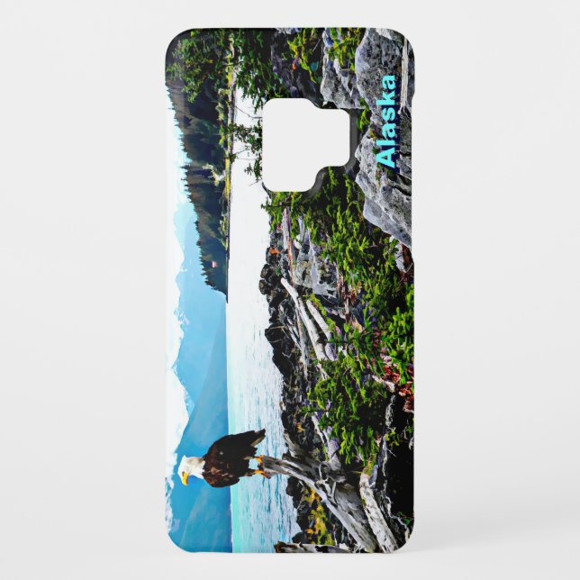 Capa Para Samsung Galaxy, Case-Mate Bald Eagle Na Costa Do Alasca (Verso)