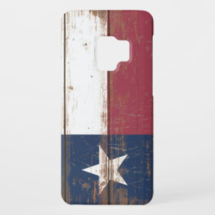 Capa Para Samsung Galaxy S9 Case-Mate Bandeira do Estado de Wooden Texas