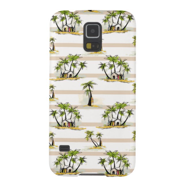 Capa Para Samsung Galaxy, Case-Mate Barraca e palmas tropicais (Traseira)