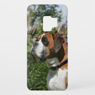 Capa Para Samsung Galaxy S9 Case-Mate Cão do pugilista nas flores
