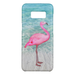 Capa Case-Mate Samsung Galaxy S8 Chic Moderno de Sandy Beach Tropical Flamingo Rosa