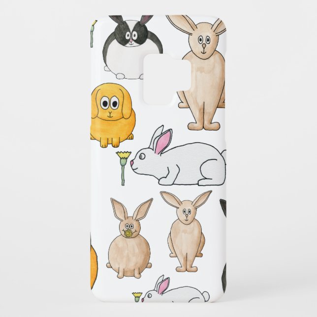 Capa Para Samsung Galaxy, Case-Mate Coelhos (Verso)