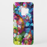 Capa Para Samsung Galaxy S9 Case-Mate Colagem de Flores Românticas Coloridas<br><div class="desc">Flores românticas coloridas e flores de colagem de espirros. Design está disponível em outros produtos.</div>