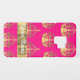 Capa Para Samsung Galaxy, Case-Mate Coroas Dourados no rosa quente (Verso (Horizontal))