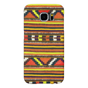 Capa Para Samsung Galaxy S6 Design amarelo indiano nativo americano