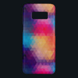 Capa Case-Mate Samsung Galaxy S8 Design Geométrico Cloroso Moderno<br><div class="desc">Design poligonal geométrico elegante moderno.</div>
