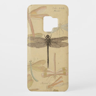 Capa Para Samsung Galaxy S9 Case-Mate Dragonfly Vintage Natureza Clássica Antica