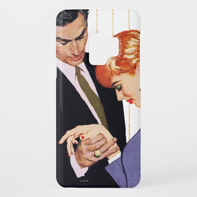 Capa Para Samsung Galaxy, Case-Mate Eu te amo, Mama Menina (Verso)