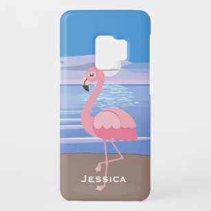 Capa Para Samsung Galaxy S9 Case-Mate Flamingo, Ilha Tropical Personalizada