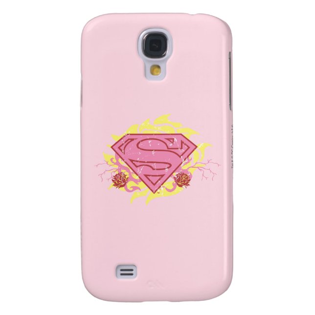 Capa Para Samsung Galaxy, Case-Mate Flores Rosa Supergirl (Traseira)