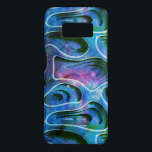 Capa Case-Mate Samsung Galaxy S8 Fundo de Abstrato 3D Colorida legal<br><div class="desc">Padrão de abstrato de 3D colorido legal abstrato. Mistura de cor azul roxa e verde.</div>