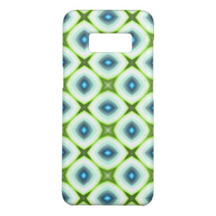 Capa Case-Mate Samsung Galaxy S8 Funky Verde limão Aqua Turquoise Praça Art Mosaico