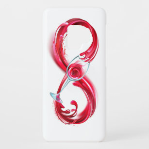 Capa Para Samsung Galaxy S9 Case-Mate Infinidade com vinho tinto