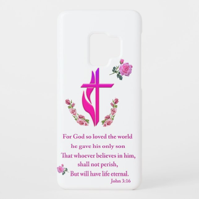 Capa Para Samsung Galaxy, Case-Mate John 3:16 (Verso)