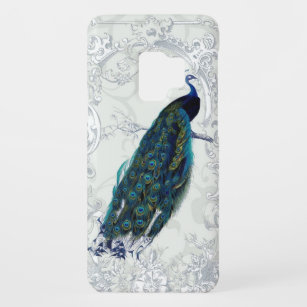 Capa Para Samsung Galaxy S9 Case-Mate Linda e vintage arte de pavão personalizada