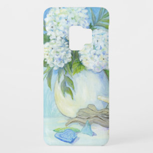 Capa Para Samsung Galaxy S9 Case-Mate Madeira lançada costa floral do vidro do mar do