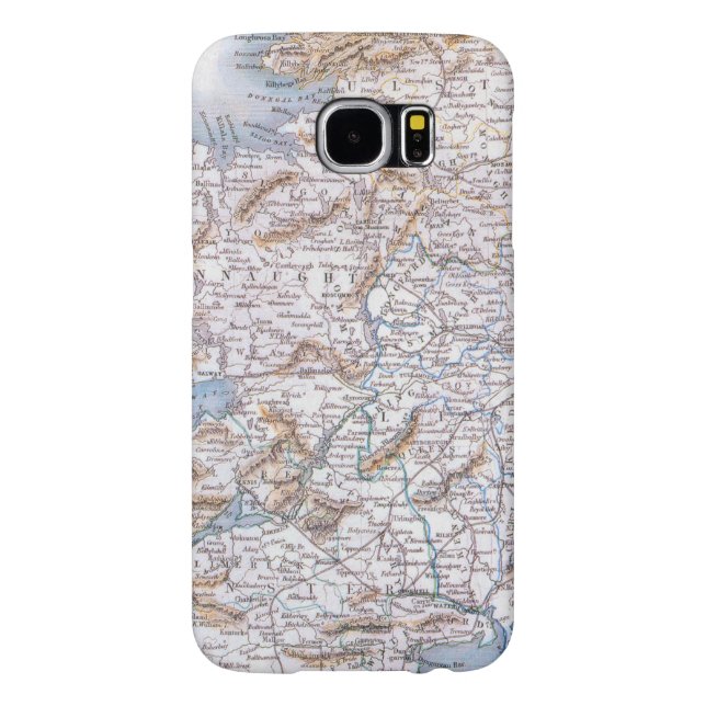 Capa Para Samsung Galaxy, Case-Mate Mapa: Ireland, 1851 (Traseira)
