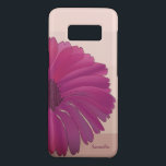 Capa Case-Mate Samsung Galaxy S8 Margarida Adorável,Flor,Faixa -Personalizada<br><div class="desc">Adorável margarida com listras coloridas com seu nome.</div>